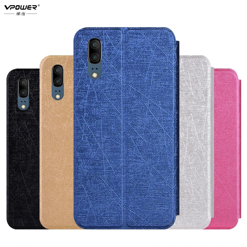 For Huawei Nova 3E Case P20 Lite TPU Cover Silicone Flip Leather Vpower Original Armor for Pro Phone Coque | Мобильные телефоны и
