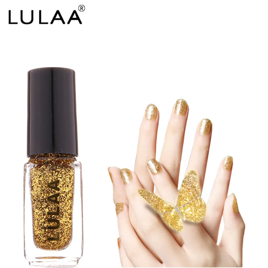 Lulaa Новые блеск Лаки для ногтей длительный Гели Польский DIY Дизайн гель лак