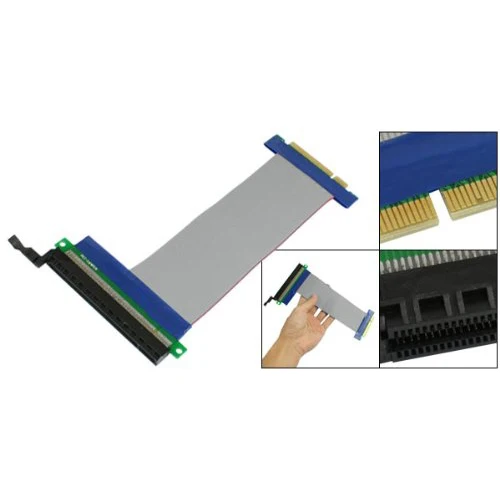 Pci-e 8X к 16X слот Riser Card Flex Гибкий кабель-удлинитель | Обустройство дома