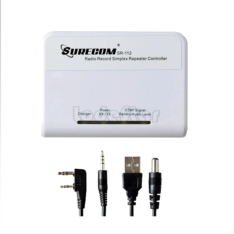 Surecom SR-112 двухстороннее радио аудио запись симплексный репитер контроллер K Штекер кабель для Baofeng 5R QUANSHENG TYT Interphone