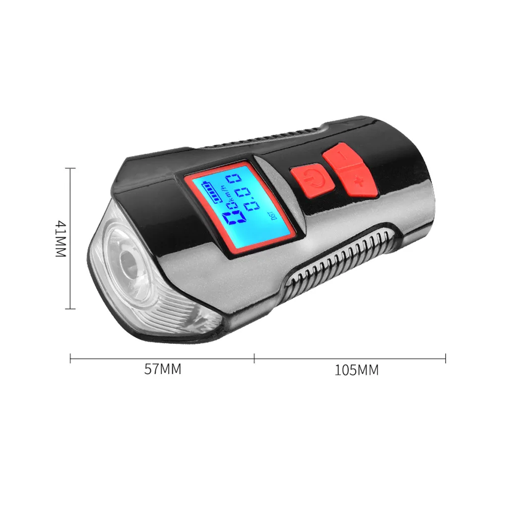 Супер Яркий USB 4 режима перезаряжаемая велосипедная лампа велосипедный передний светильник мигающий кронштейн водонепроницаемый универсальный 20