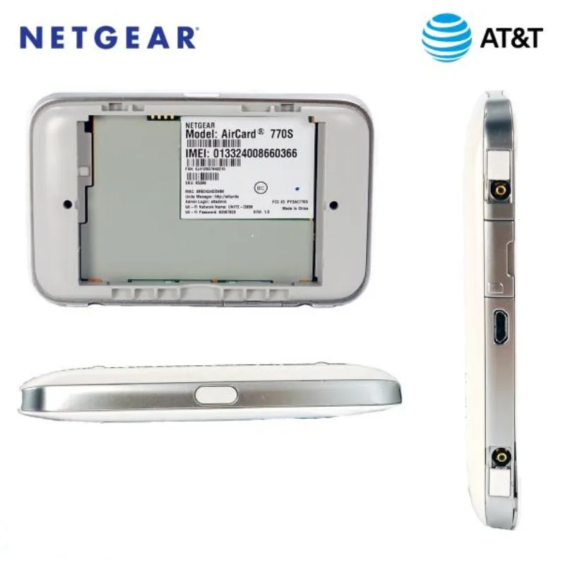 Беспроводной маршрутизатор Netgear AC770S 4g с разъемом для sim-карты и антенной |
