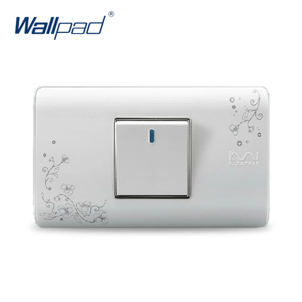

1 комплект, двухсторонний Wallpad, роскошный настенный переключатель, панель, выключатель света C30-118, 110 ~ 250 В