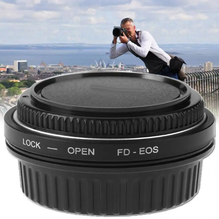 Металлическое Крепление объектива переходное кольцо для Canon FD объектив EOS макро