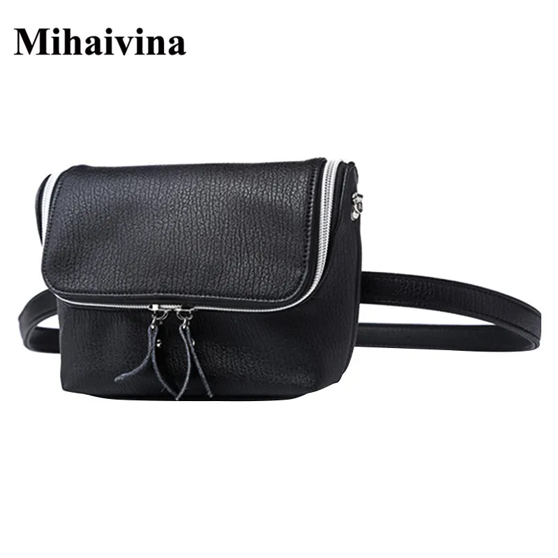 

Mihaivina Women Leather Wasit Bag Small Storage Package Hip Pack Key Phone Bags Travel Waist Belt Bags Wholesale