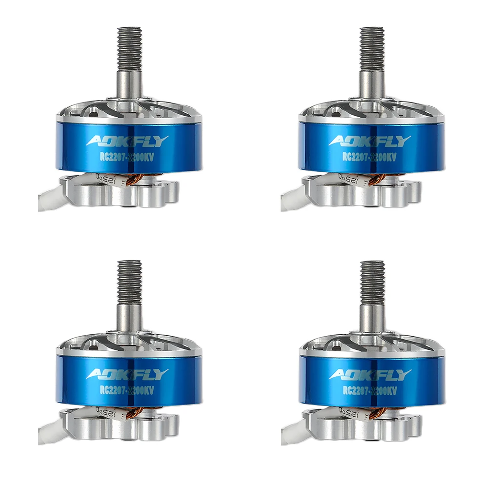 AOKFLY 2207 двигатель RC 2600KV 2200KV бесщеточный CW 4 ~ 5S для FPV гоночного дрона|Детали и