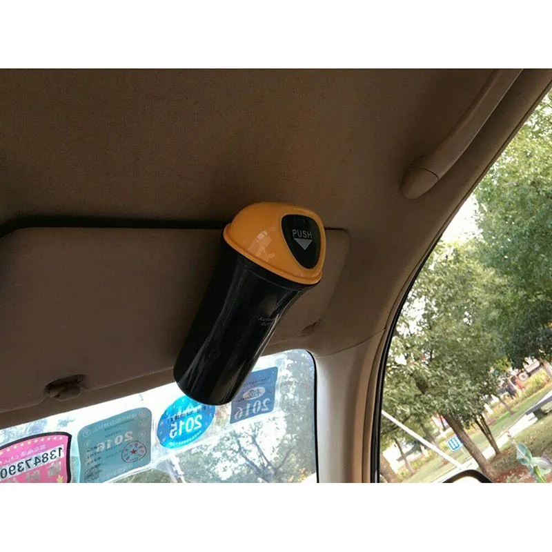 

Hot Car Trash Can Leakproof Vehicle Trash Bin Garbage Can with Clip JLD