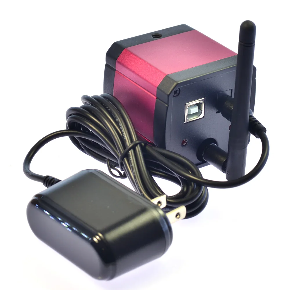 Беспроводной промышленный микроскоп USB2.0 HD 5 МП 1/2 дюймов CMOS Wi Fi|Микроскопы| |