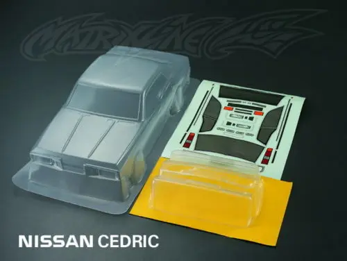 Радиоуправляемый прозрачный корпус универсальный для Nissan CEDRIC 1/10 масштабе RC On Road