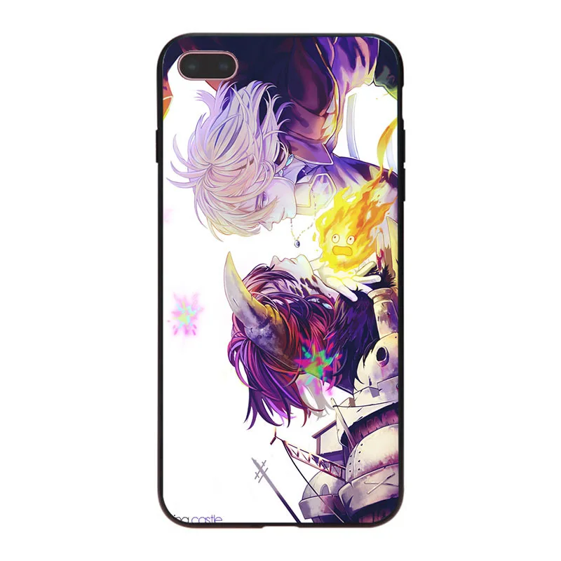 MaiYaCa аниме Howl's Howls Moving Castle милый чехол для телефона аксессуары iPhone 8 7 6 6S Plus X 10 5 5S