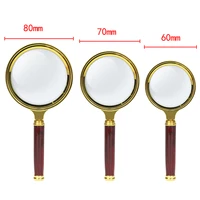 7080mm 10x portable magnifying glass handheld magnifier high definition reading eye loupe magnifying glass book reading jewelry