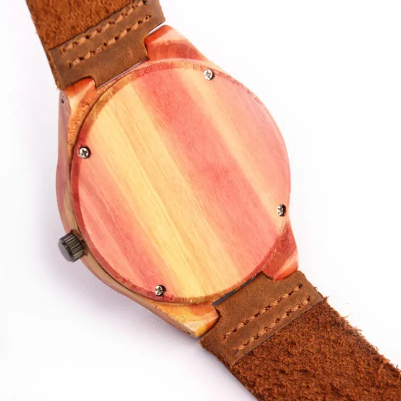 2017 новый простой способ роскошными мужские часы творческого досуга древесины