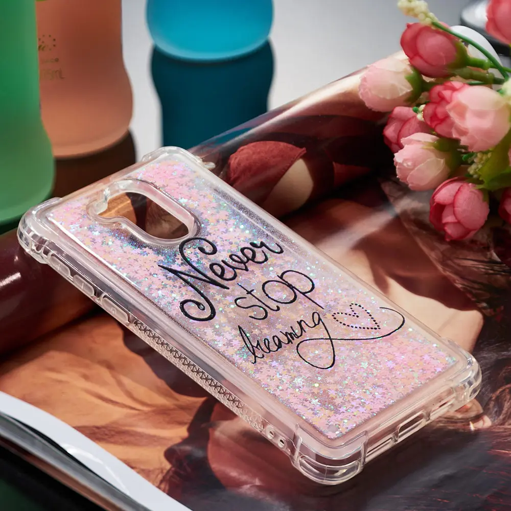 Блестящий чехол со звездами для Huawei Honor 6C C6 DIG L21 L21HN DIG-L21 DIG-L21HN Honor6C динамический