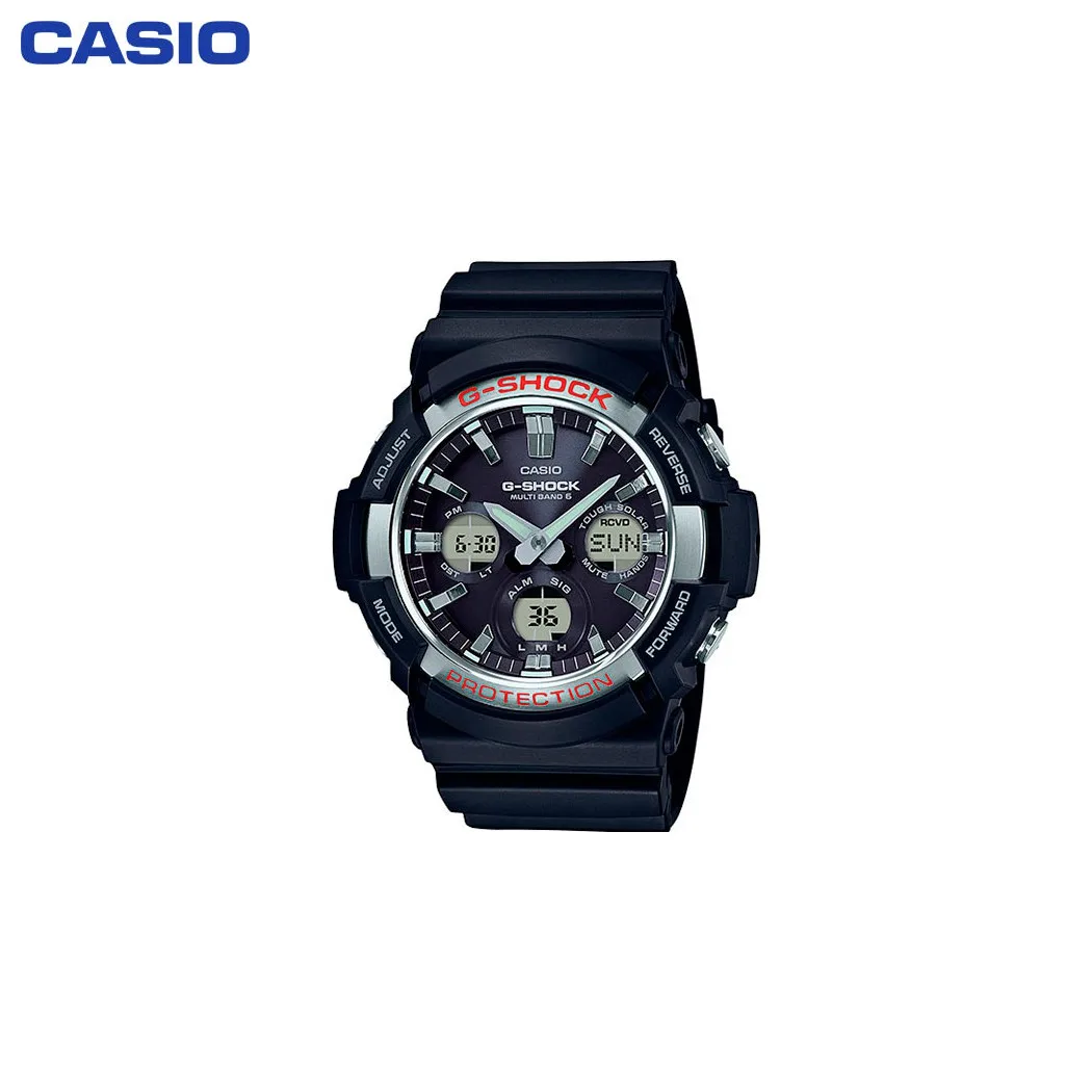 Наручные часы Casio GAW-100-1A мужские кварцевые на пластиковом ремешке |
