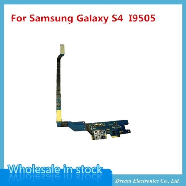 5pcs/lot USB Charging Dock Connector Flex Cable For Samsung Galaxy S4 i9505 i9500 i337 mini i9195 i9190 Charger Port Ribbon | Мобильные