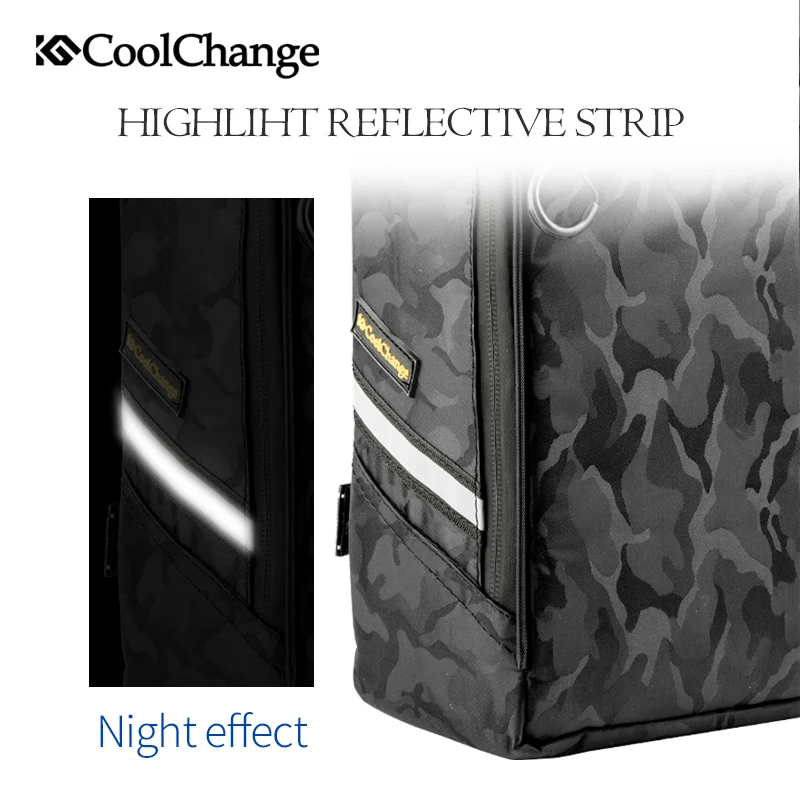 CoolChange велосипедная сумка портативная Водонепроницаемая задняя стойка для