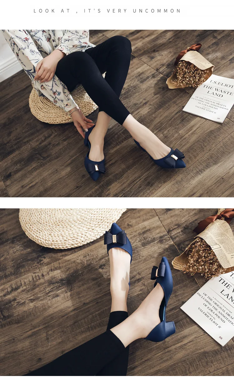 YALNN Basic Sandalias Mujer; модельные туфли с острым носком и ремешком с пряжкой; женская обувь с бантом; Zapatos De Mujer; женские босоножки; женская обувь с пряжкой