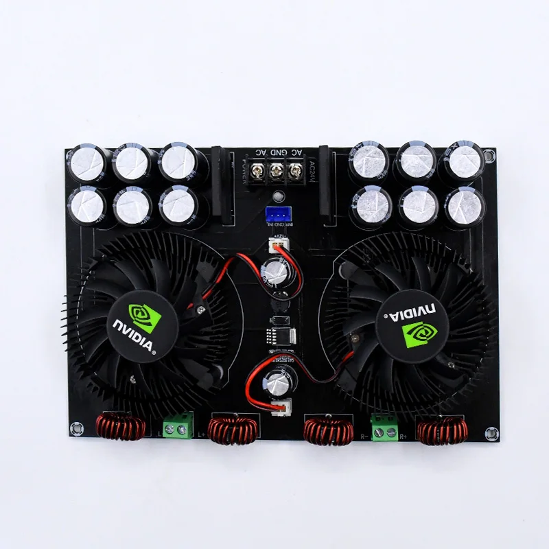 

TDA8954TH Amplifier Audio Digital Power Amplifier Board+ Cable 420W*2 High Power Two Channel Amplificador Amplificateur