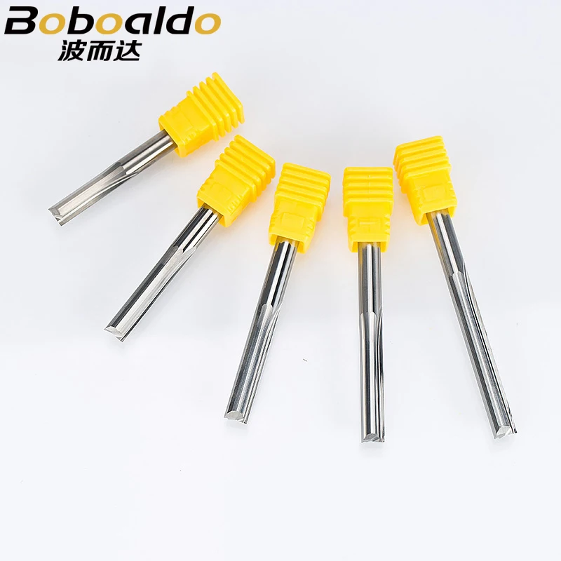 3 шт./компл. 6 мм хвостовик два прямых фреза с ЧПУ резьба резки концевые фрезы