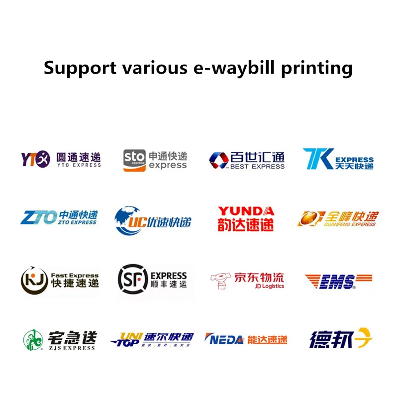 DT108 Экспресс накладной термопринтер ePacket e-waybill поверхностный стикер цена товара этикетка штрих-код мини принтер USB buetooth