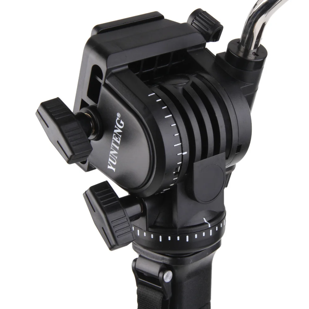 Supon YT288 камера штатив 3 Раздел продлить Регулируемый + шаровой головкой 1/4 дюймов