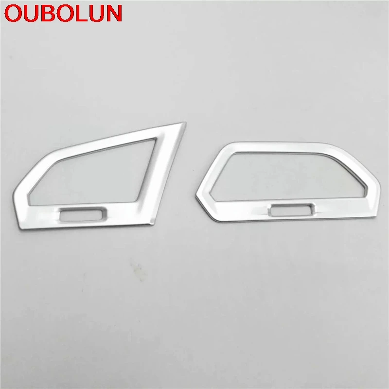 Матовая крышка OUBOLUN из АБС-пластика для Volkswagen VW Tiguan Second GE 2017 2018 внутренняя отделка