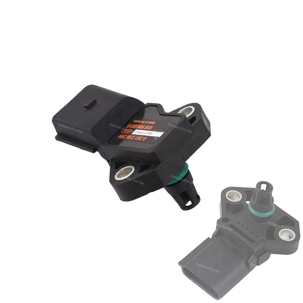 Датчик давления впускного коллектора 038906051E для Audi A4 A6 2011-2014 Q5 2009-2013 A8 2010-2016 2.0L VW Seat |