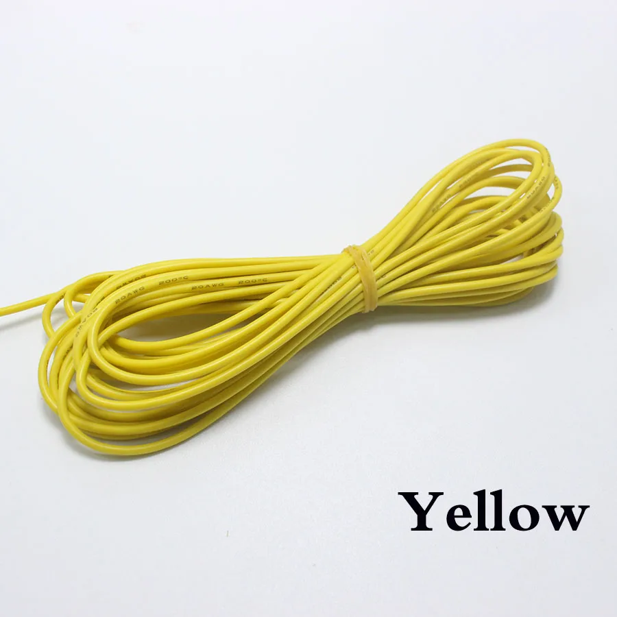 Гибкий силиконовый провод 5 м 30/0 фута 26 AWG RC кабель 26AWG 1 5. 08TS внешний диаметр мм