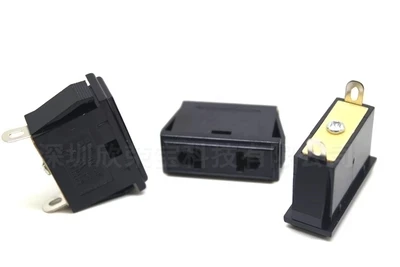 Черная промышленная многофункциональная розетка с 2 контактами Elcectrical 250В 10А США