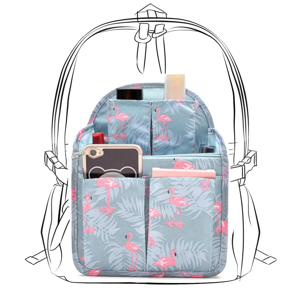 

Travel Portable Sundries Finishing Storage Bag/Backpack Insert Organizer Handbag Organizer Diaper Bag Gadget Organization