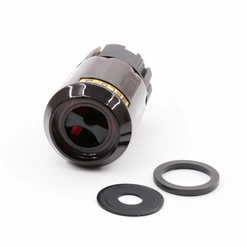 5 шт. Hi Fi аудио разъем латунный 24 К позолоченный|adapter plug|adapter euadapter connector |