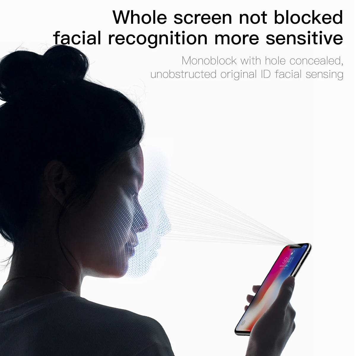 BASEUS для iPhone X/10 0 3 мм 9 H 7D Конг Ким защиты край Полный Экран закаленное Стекло
