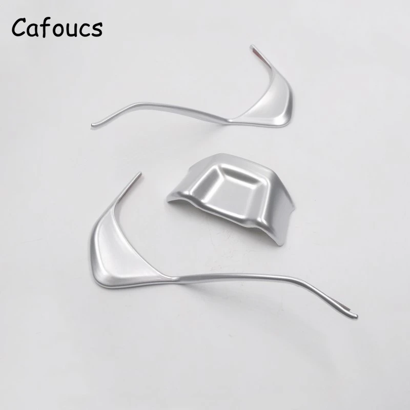 Cafoucs для Peugeot 301 2012 2016 ABS рамка на руль наклейка литье отделка декоративная