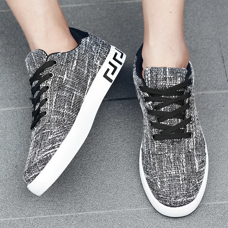 Мужская обувь Новинка лета 2018 года мужская повседневная на плоской подошве из