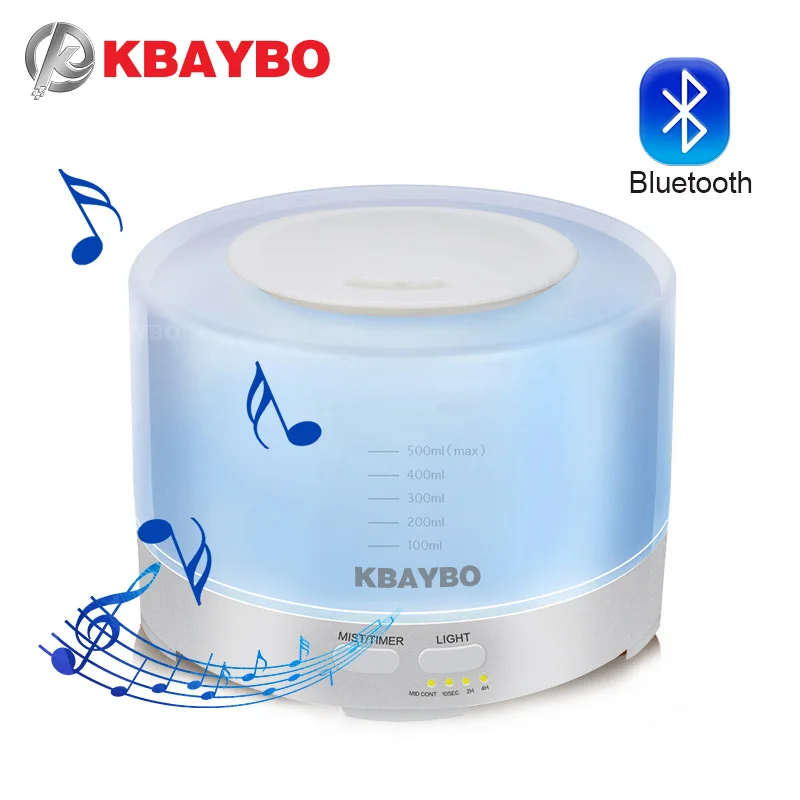 Музыкальный диффузная ароматерапия Connect Bluetooth Play Электрический ультразвуковой