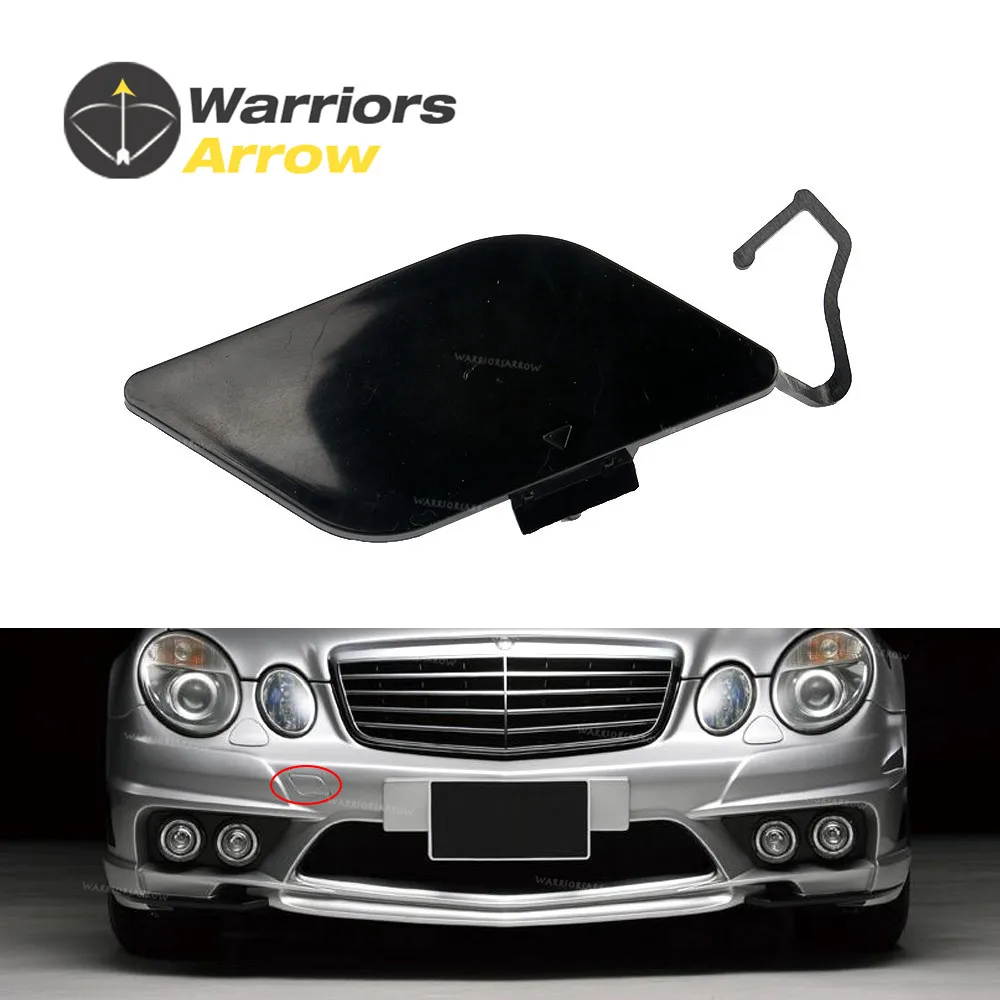 2118851022 для Mercedes Benz E Class W211 E200 E280 E350 E500 2006-2009 передний бампер Буксировочный Крюк Крышка Случайный цвет грунтованный