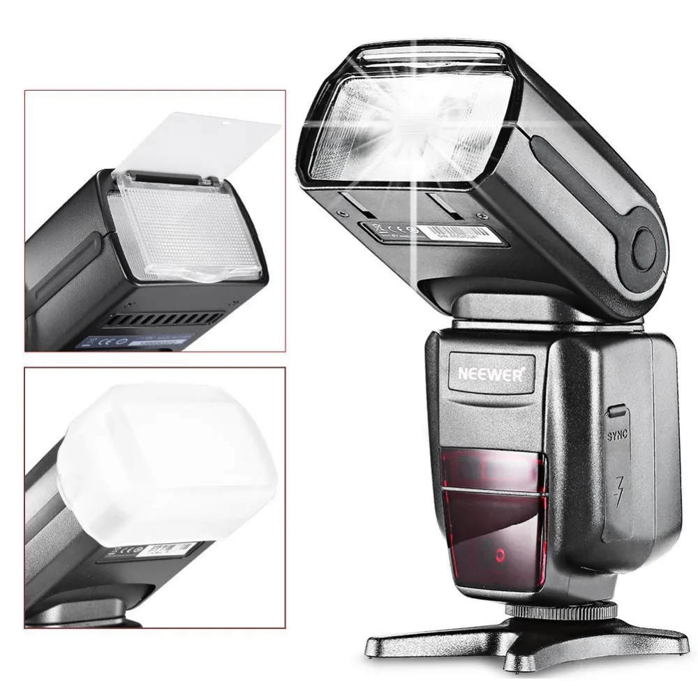 

Neewer NW-565 EXN I-TTL Slave Speedlite with Flash+Diffuser for Nikon D4/D7100/D3100/D80/D3000/D3200/All Other Nikon Models