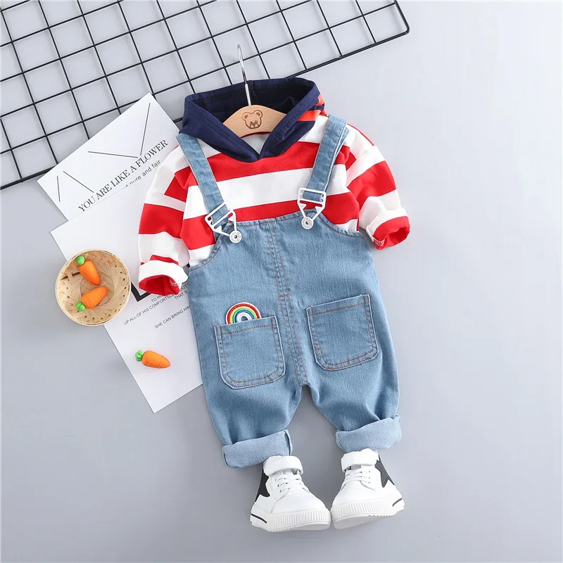 Костюм для детей 1-4 лет новинка 2019 модная футболка с Микки Маусом маленьких