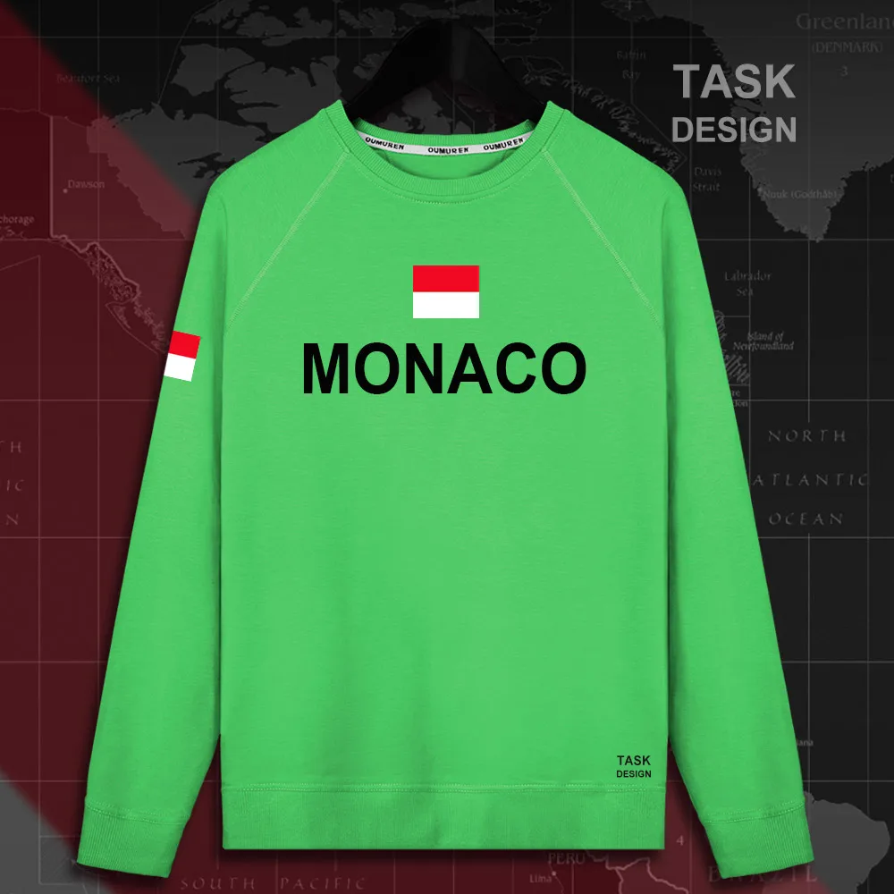 Мужская толстовка с капюшоном княжества Monaco MCO MC пуловер уличная одежда