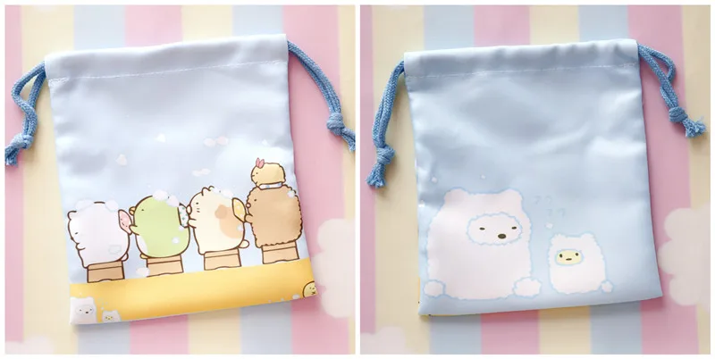 Милый мультфильм Sumikko urashi игрушки Аксессуары Sumikko куклы милые сумки школьные офисные поставки для девочек Подарки
