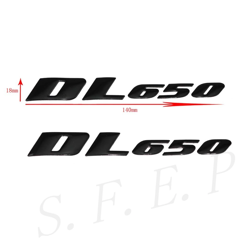 

Motorcycle 3D DL650 Decal Emblem Label Badge For Suzuki V-strom DL650