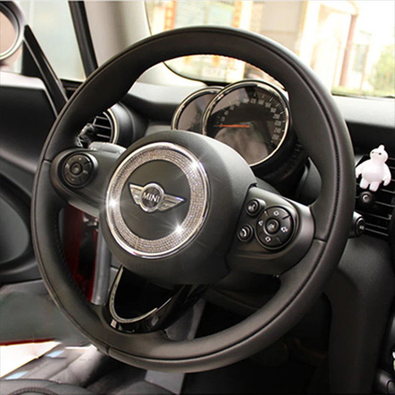 Автомобиль с украшениями в виде кристаллов рамка литье под давлением стикер для