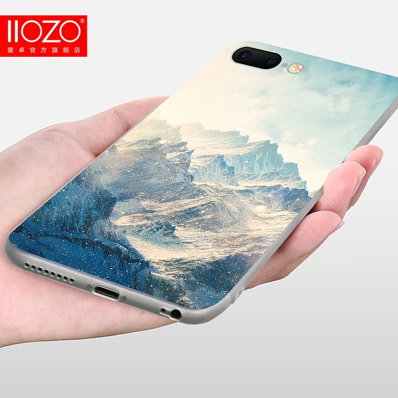 Чехол для Iphone 7 8 6 6S Plus с изображением гор бамбука морского оленя кота природы