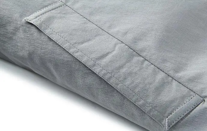 S 5XL/Лидер продаж/весенние мужские новый материал: х/б. стильная куртка средней