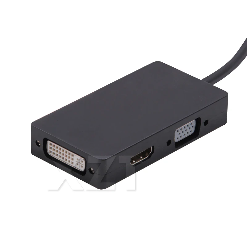 PZ 1 шт. адаптер Mini Displayport кабель конвертер DP к HDMI VGA DVI Для iMac Apple MacBook Pro Air 3 в 1080P