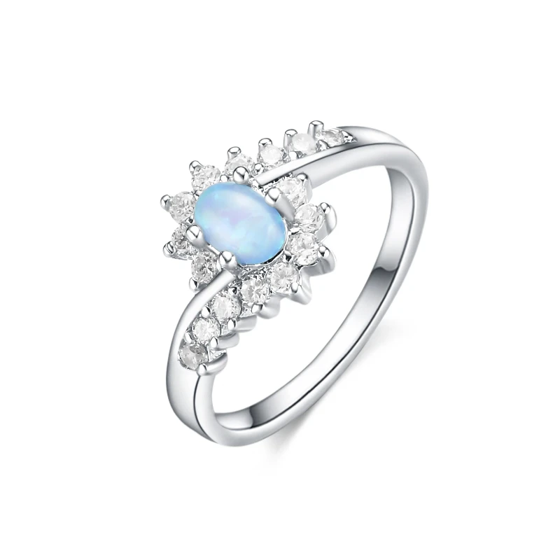 Женское кольцо из серебра 925 пробы с уникальным дизайном в форме глаза|fashion jewelry