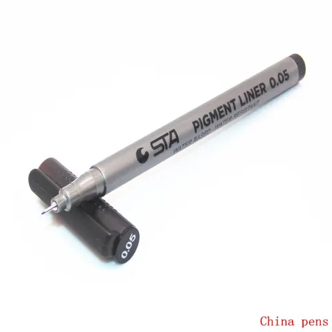 Водостойкий художественный маркер STA для рисования скетчей и комиксов - изображение