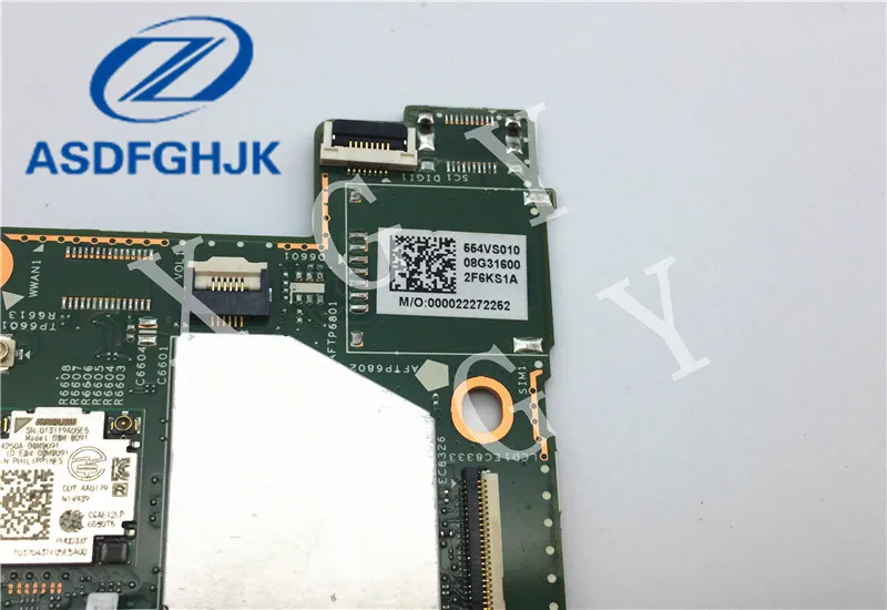 Оригинальная материнская плата для планшета Dell Latitude 10 ST2e Atom Z2760 1 8 ГГц 2 Гб 64 DLP10 47JY4