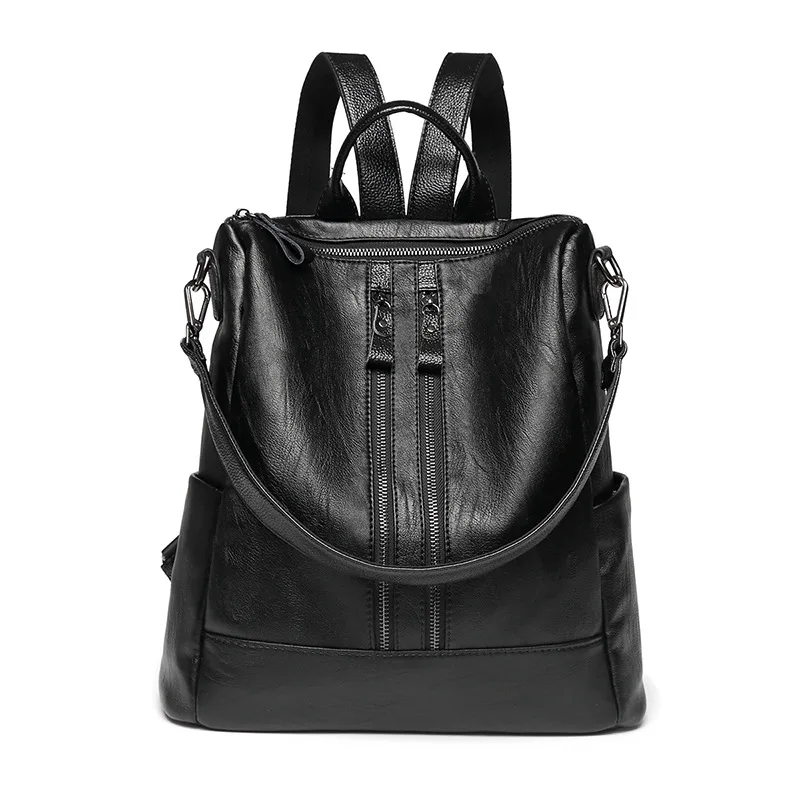 New backpack female 2018 casual wild fashion shoulder bag printing simple and portable double travel | Багаж и сумки