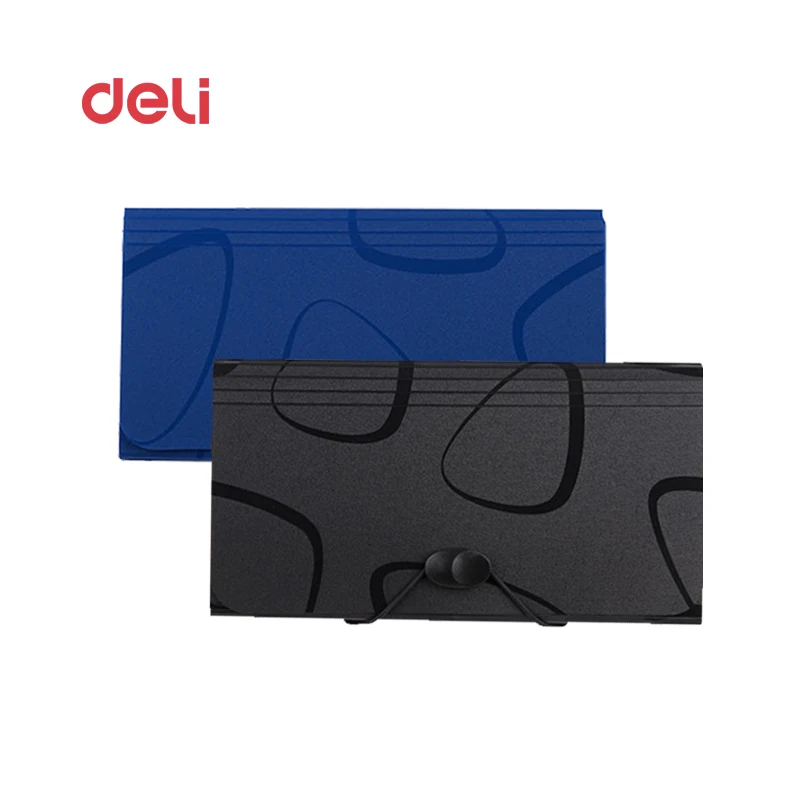 Папка для документов Deli A6 органайзер канцелярская Сумка pp портфель папка деловых